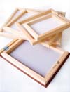 wooden frame